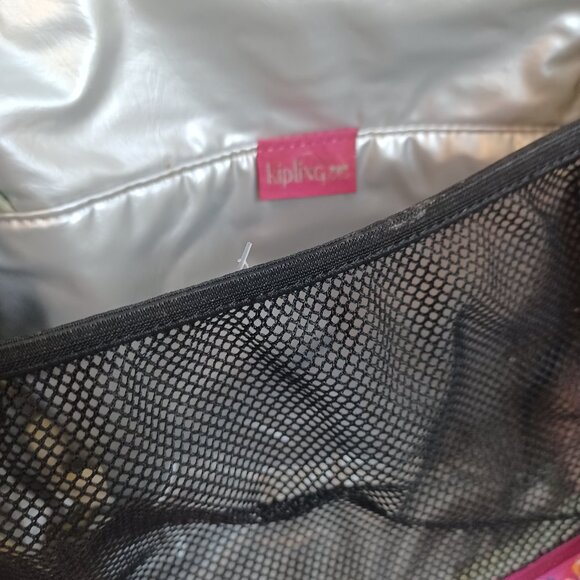 Kipling Lunch Tote Bag Colorful Star Print Insulated - Picture 9 of 16